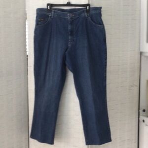 Woman’s Straight-Leg Dark Blue Denim  Jeans  #685